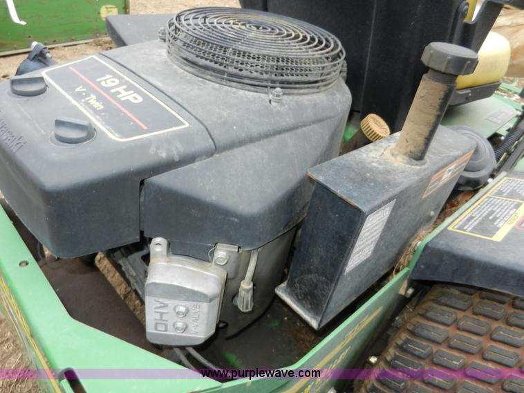 image for item X9590 John Deere 717 Z-trac ZTR lawn mower