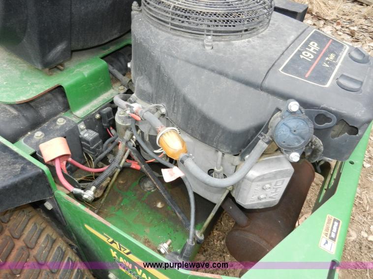 image for item X9590 John Deere 717 Z-trac ZTR lawn mower