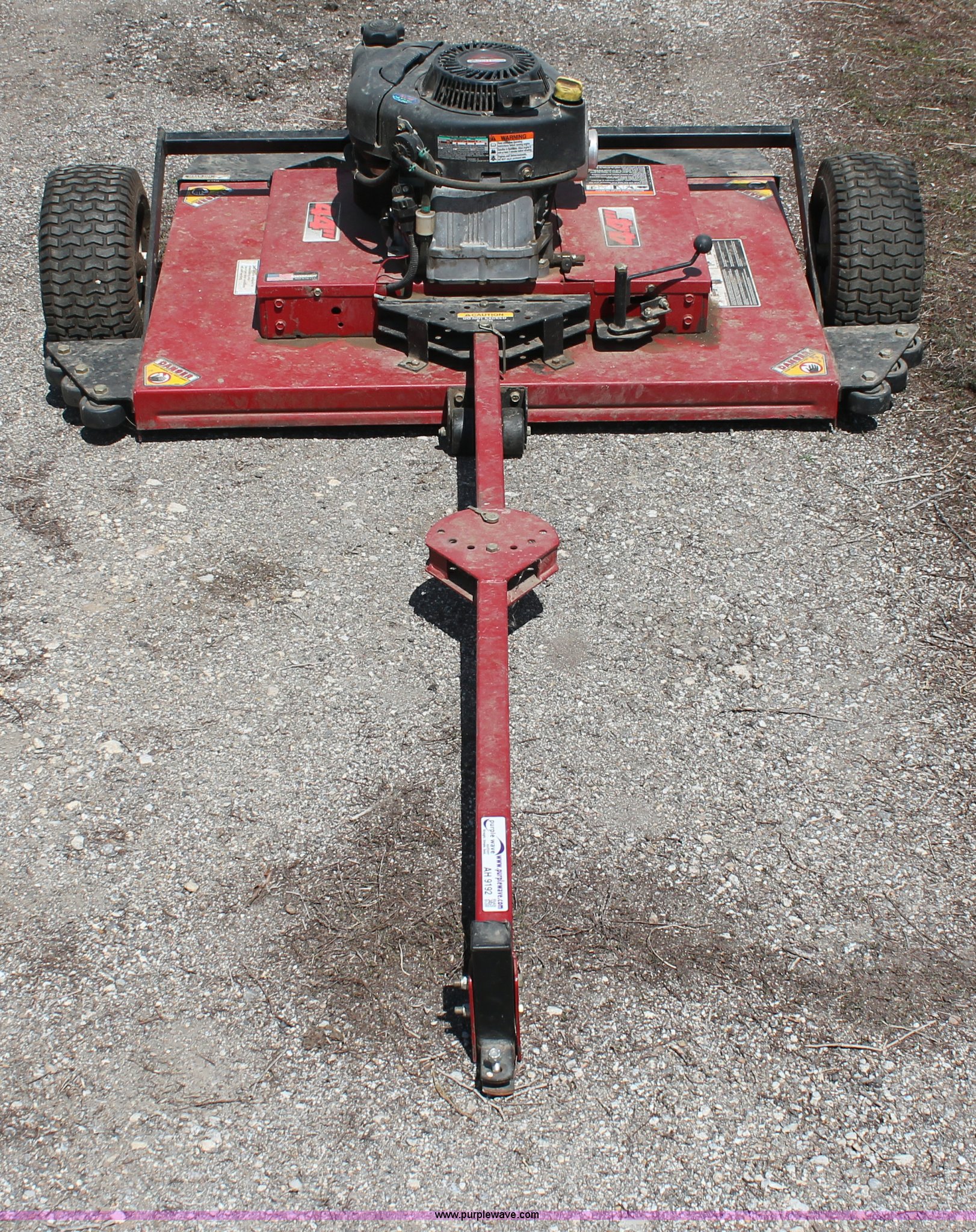 Swisher 44" pull behind finish mower in St. Marys, KS Item AH9192
