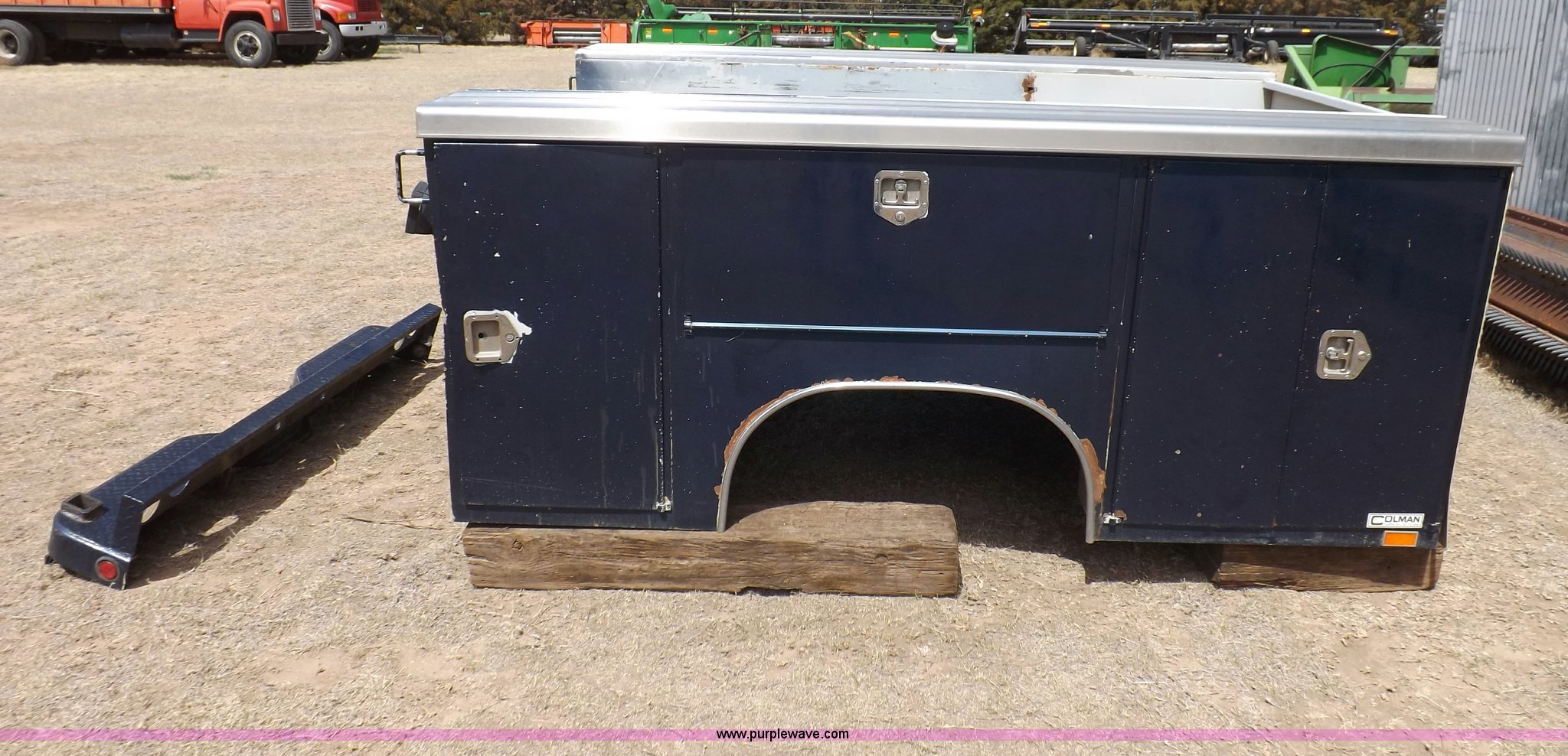 Harbor utility truck bed in Ulysses, KS Item F8746 sold Purple Wave
