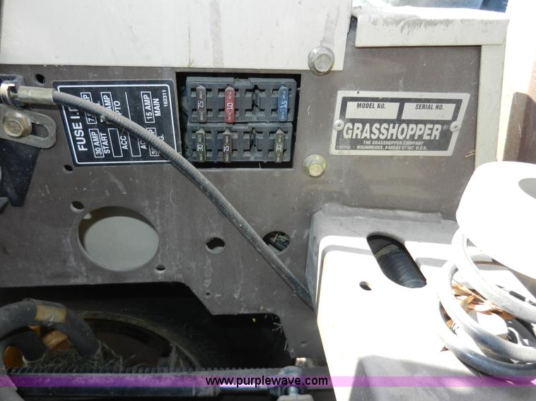 image for item A3960 Grasshopper 729 ZTR lawn mower