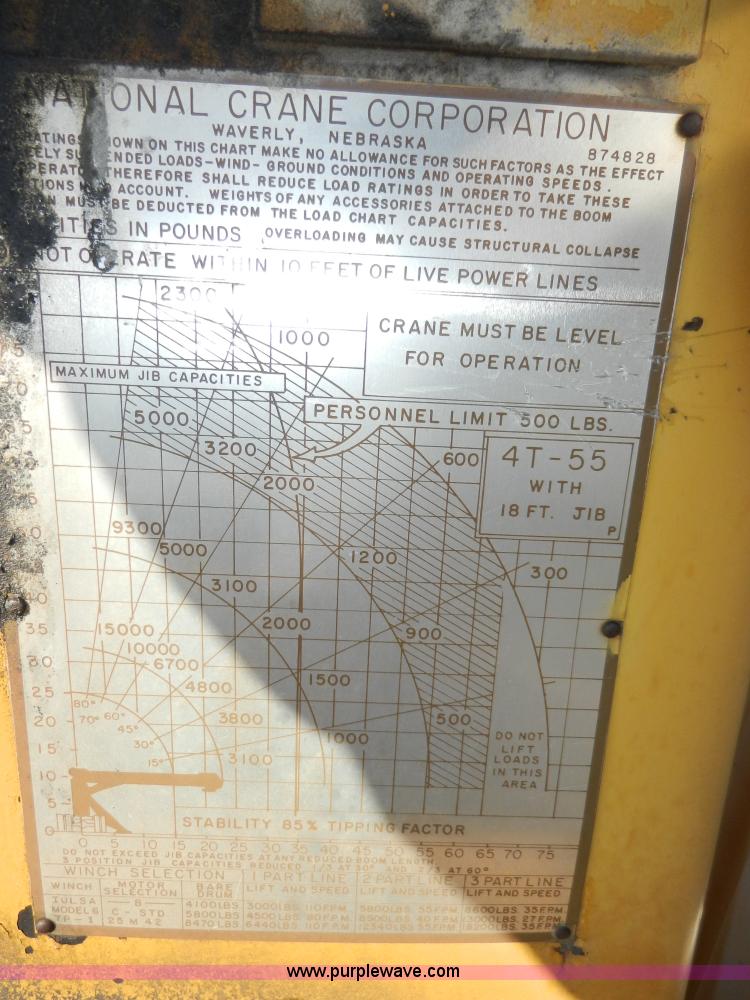 image for item A5003 1979 International 1824 telescopic crane truck