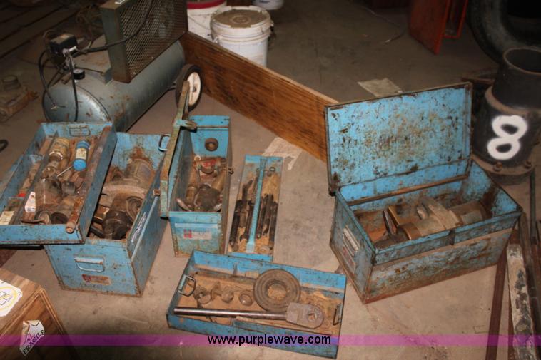 image for item AA9067 (3) Mueller Co. pipe tap and die sets