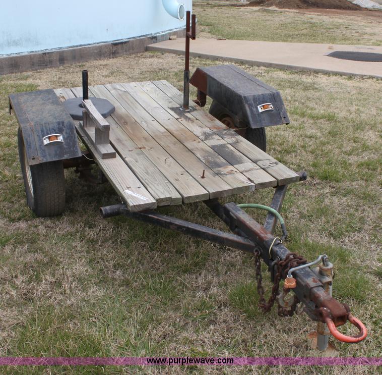 image for item AA9076 4' x 6' single axle trailer