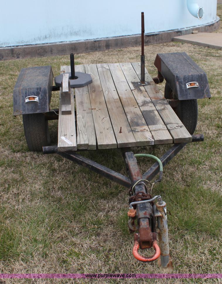 image for item AA9076 4' x 6' single axle trailer