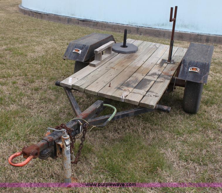 image for item AA9076 4' x 6' single axle trailer