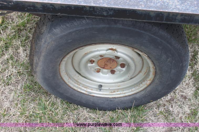 image for item AA9076 4' x 6' single axle trailer