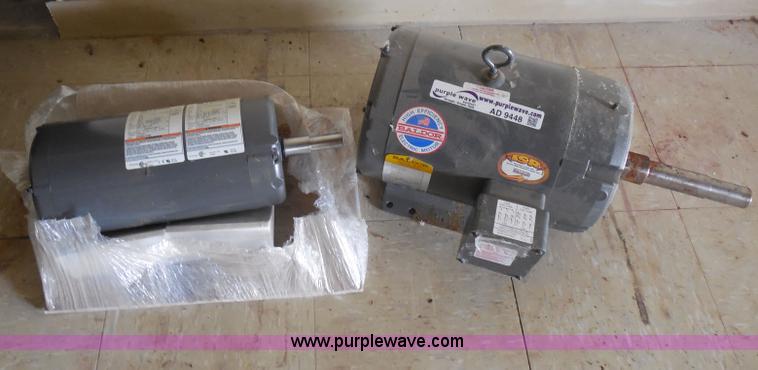 image for item AD9448 (2) electric motors