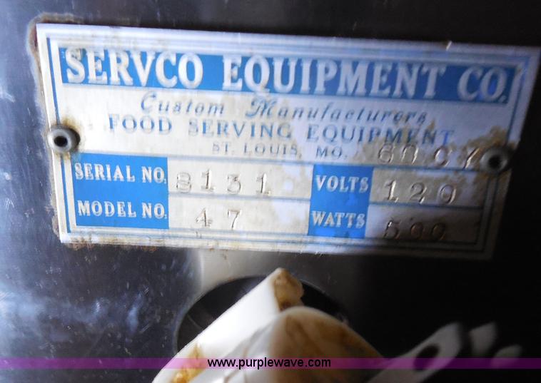 image for item AD9456 Servco 47 food serving cart