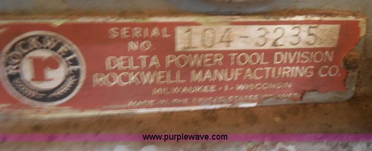 image for item AD9463 Delta drill press