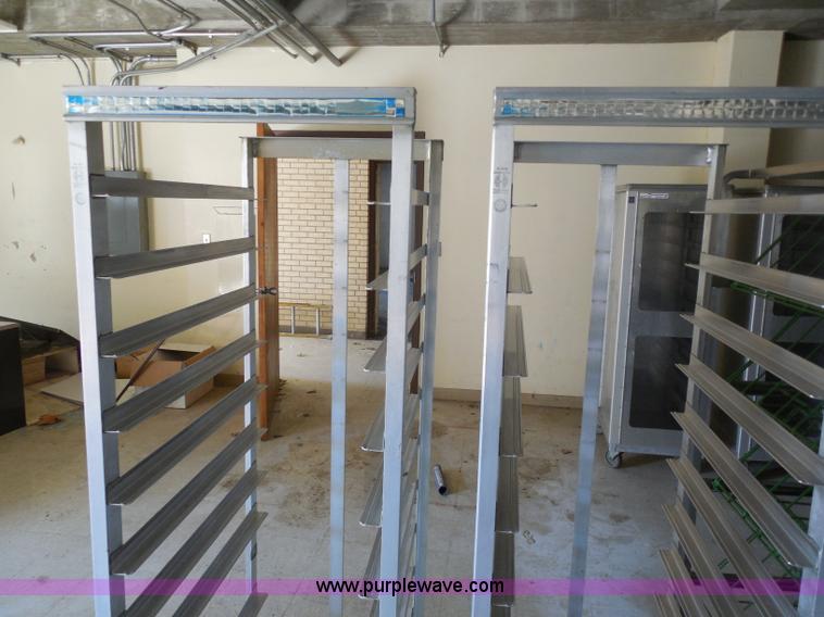 image for item AD9464 (3) aluminum food tray storage carts