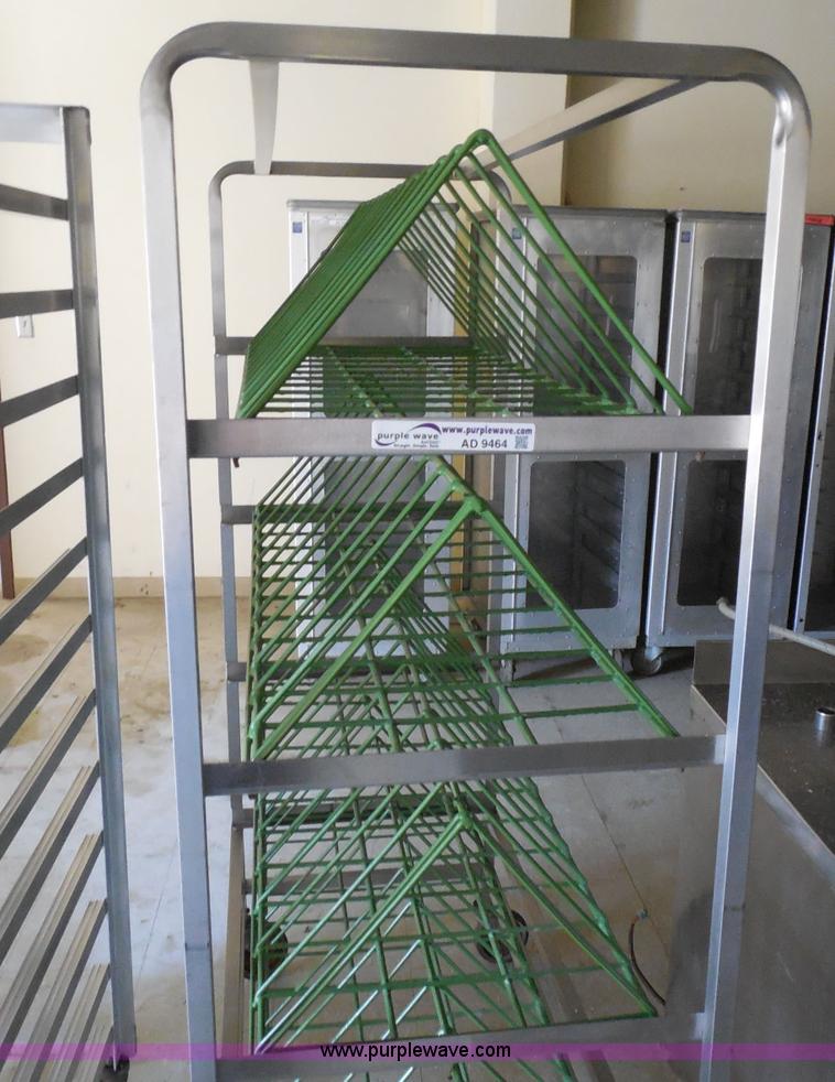 image for item AD9464 (3) aluminum food tray storage carts