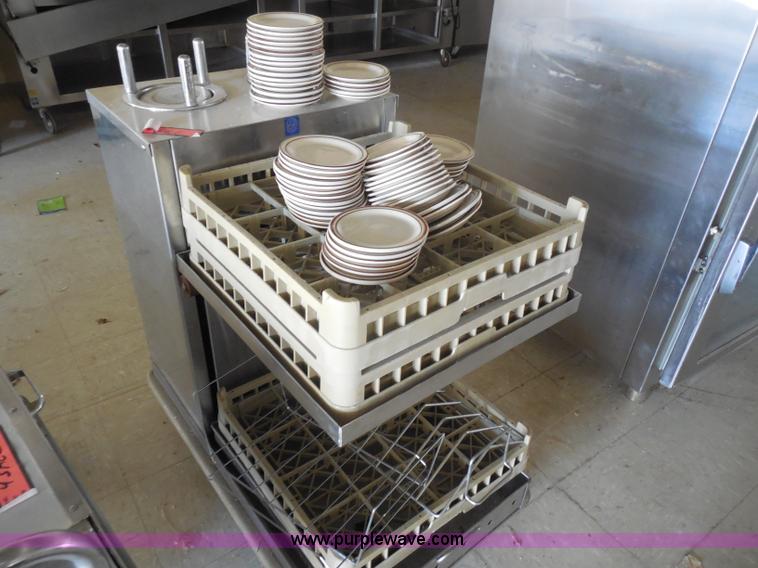 image for item AD9472 (2) dishware mobile storage carts