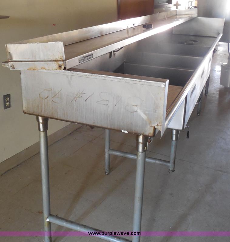 image for item AD9479 Three sink kitchen counter top