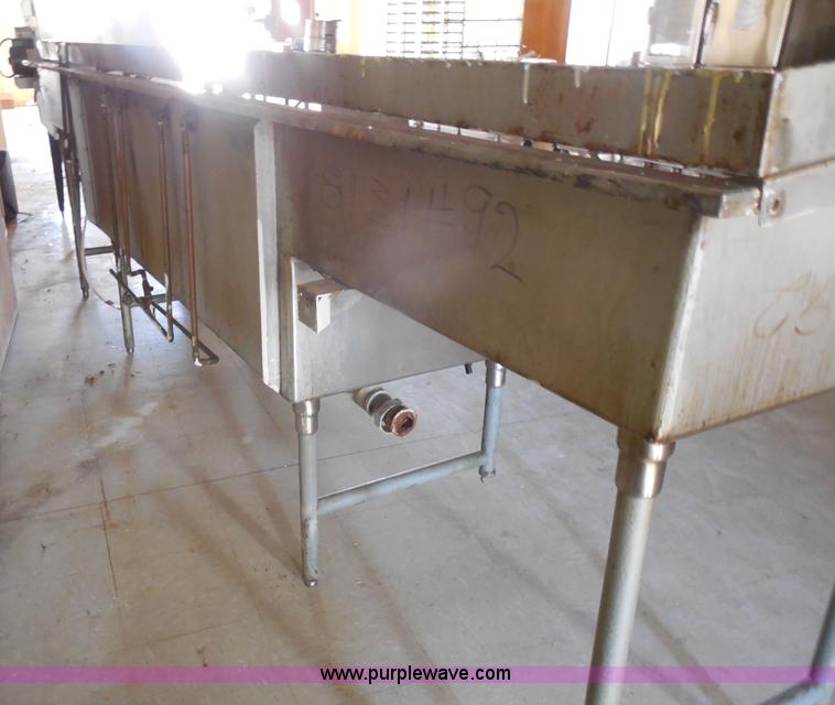 image for item AD9479 Three sink kitchen counter top