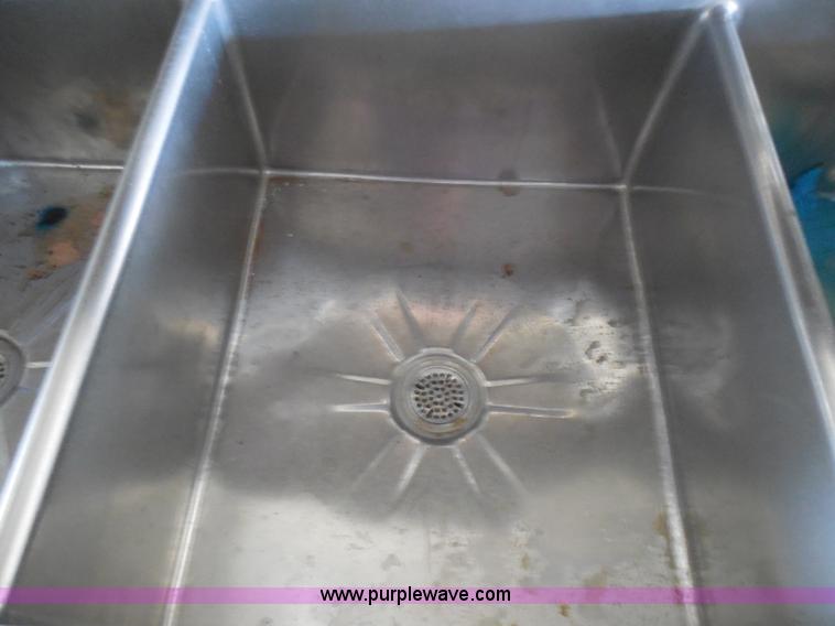 image for item AD9479 Three sink kitchen counter top