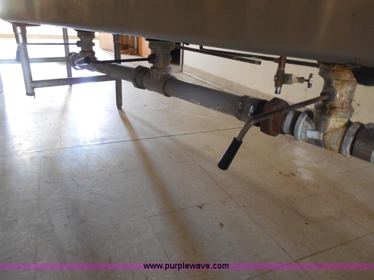 image for item AD9479 Three sink kitchen counter top