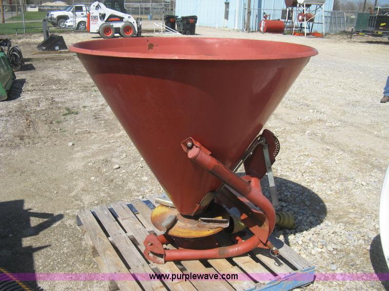 image for item AG9817 Three point broad cast fertilizer spreader