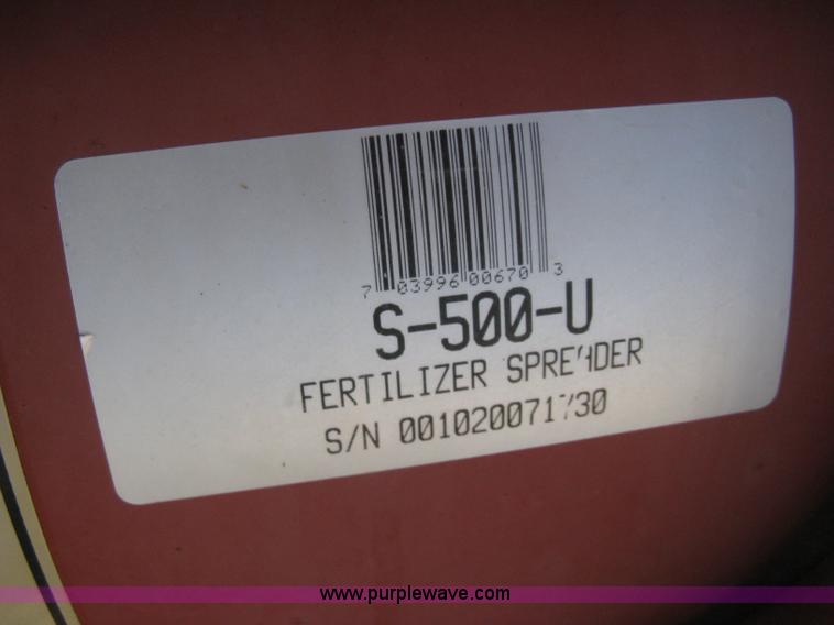 image for item AG9817 Three point broad cast fertilizer spreader