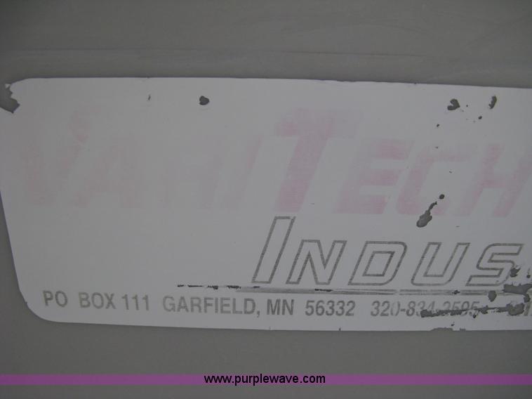 image for item AG9818 Varitech Industries brine mixer tank