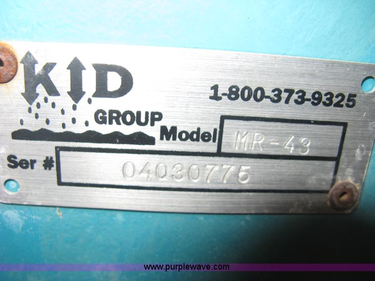 image for item AG9822 Micro Rain MR43 commercial sprinkler reel and water cannon