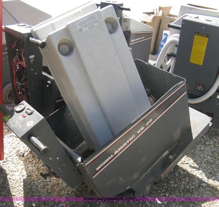 image for item AG9825 (2) Advance Whirlamatic VS20 floor buffers