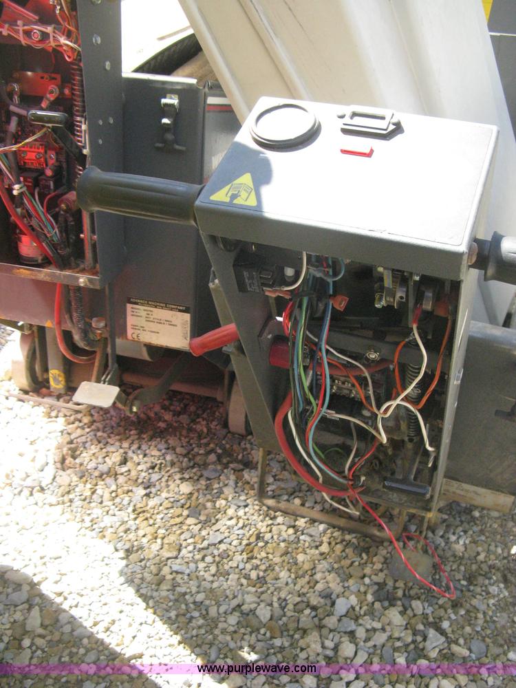 image for item AG9825 (2) Advance Whirlamatic VS20 floor buffers