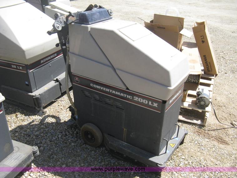image for item AG9828 (2) Advance Convertamatic 200LX floor scrubbers