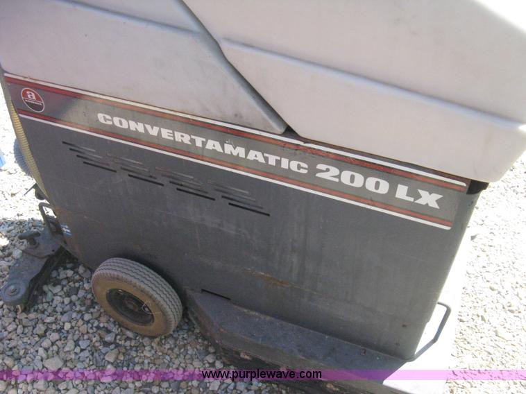 image for item AG9828 (2) Advance Convertamatic 200LX floor scrubbers