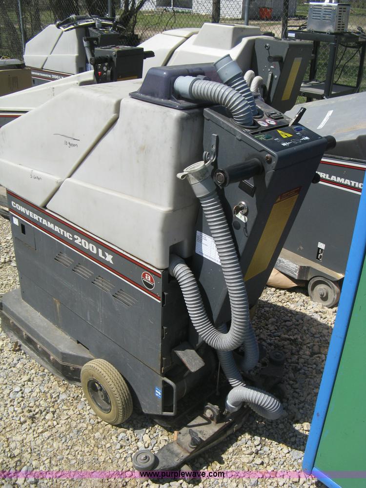 image for item AG9828 (2) Advance Convertamatic 200LX floor scrubbers