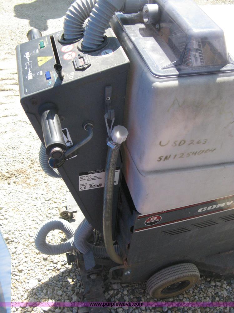 image for item AG9828 (2) Advance Convertamatic 200LX floor scrubbers