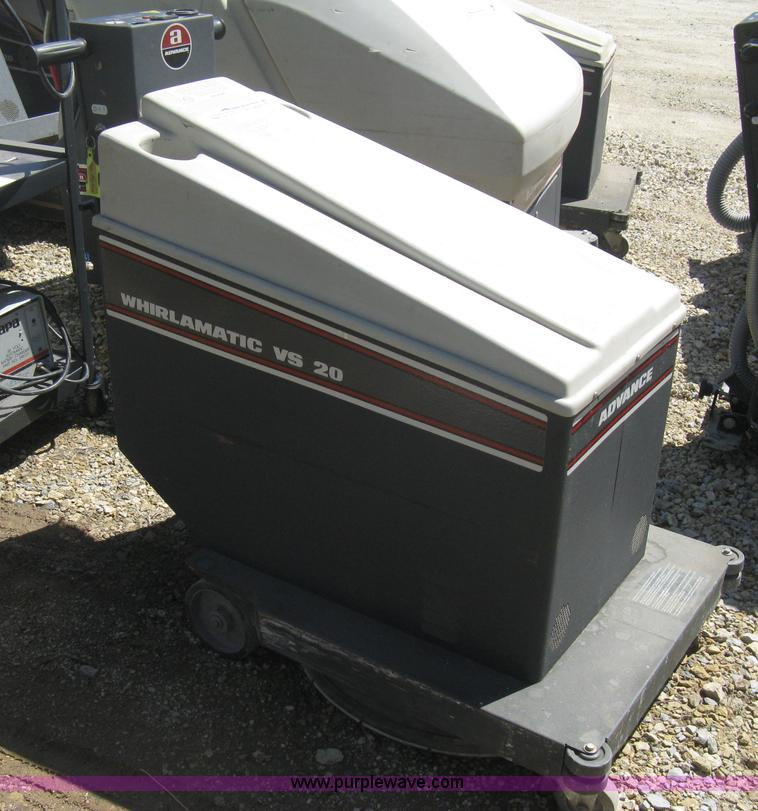 image for item AG9829 (2) Advance Whirlamatic VS20 floor buffers