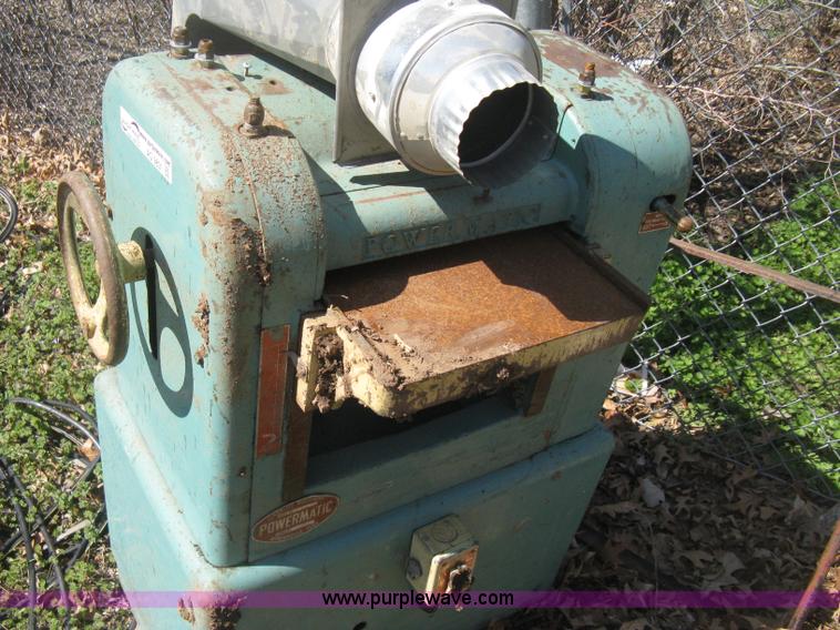 image for item AG9831 Powermatic 100 planer