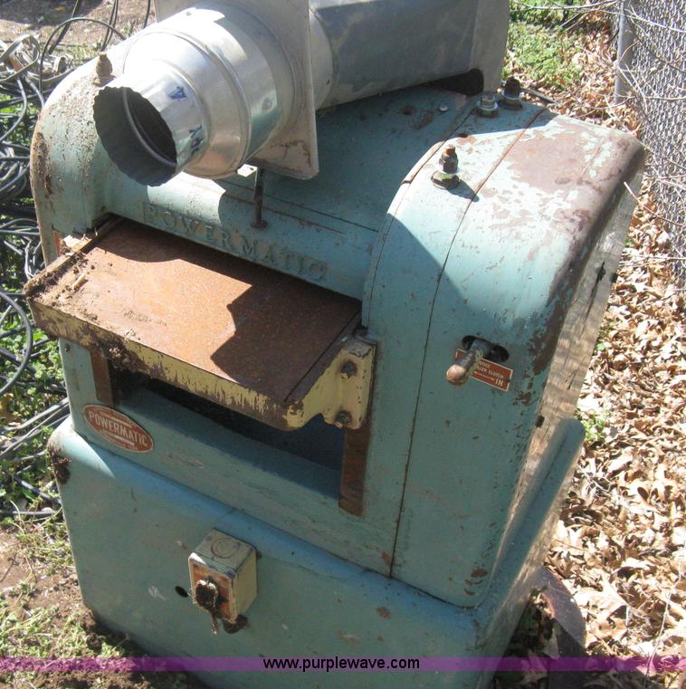 image for item AG9831 Powermatic 100 planer