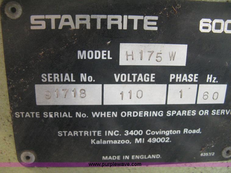 image for item AG9832 Startrite H175 band saw