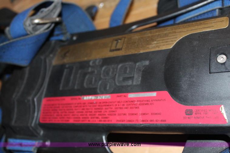 image for item AJ9519 (20) Drager breathing apparatus back plates and straps