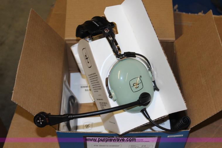 image for item AJ9523 (19) David Clark intercom head sets