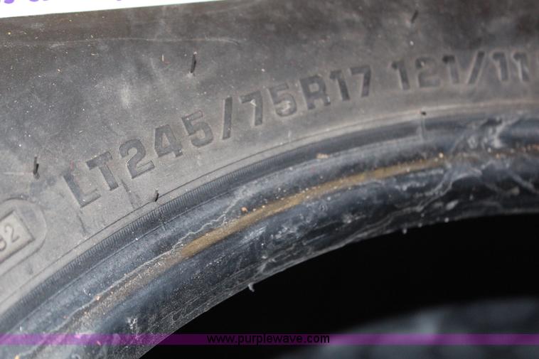 image for item AJ9526 (5) BF Goodrich 245/75R17 tires
