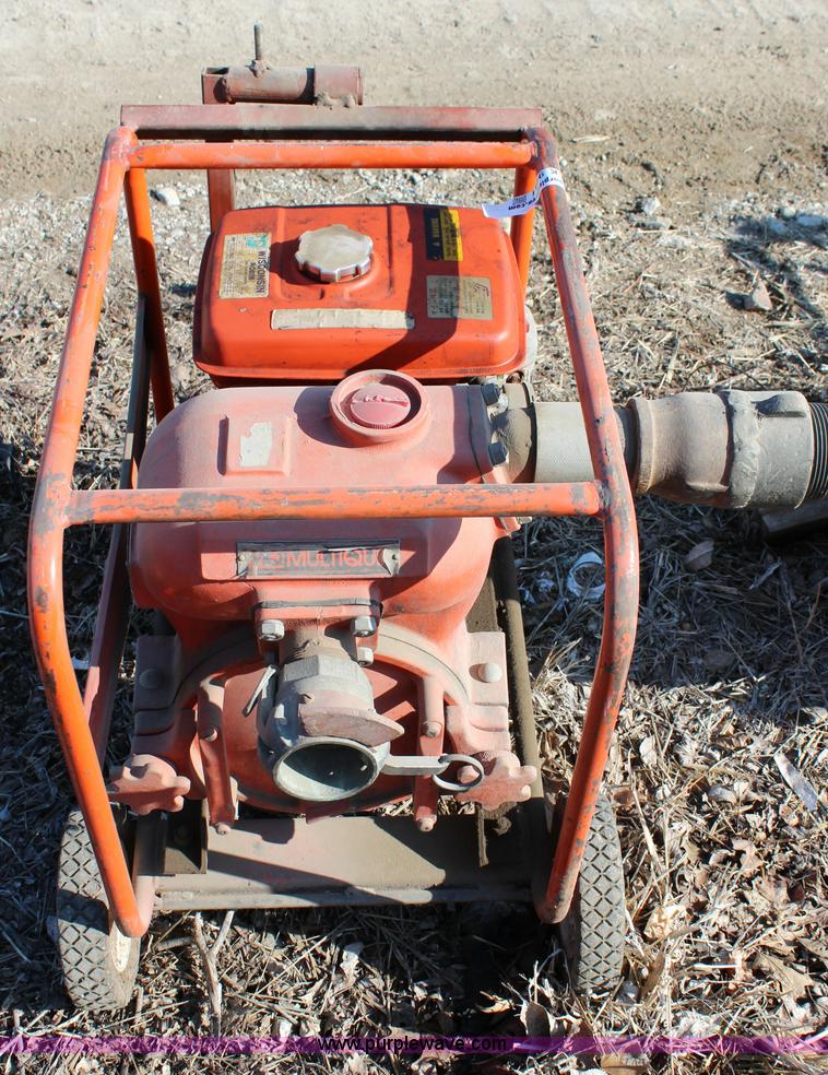 Multiquip 2" trash pump in Sabetha, KS Item AK9441 sold Purple Wave