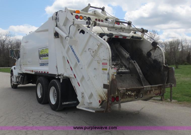 image for item D5819 2008 Sterling Acterra refuse truck