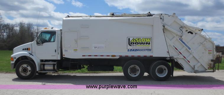 image for item D5819 2008 Sterling Acterra refuse truck