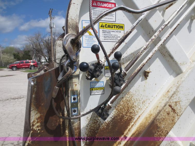 image for item D5819 2008 Sterling Acterra refuse truck