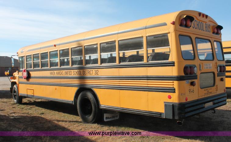 image for item E2581 1991 Blue Bird 60 school bus
