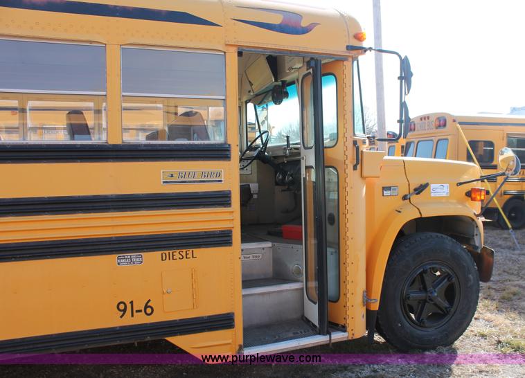 image for item E2581 1991 Blue Bird 60 school bus