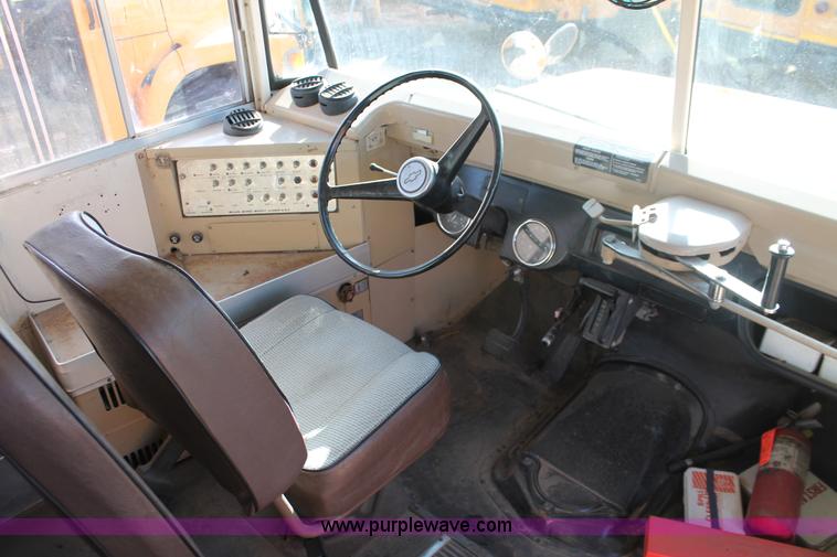 image for item E2581 1991 Blue Bird 60 school bus