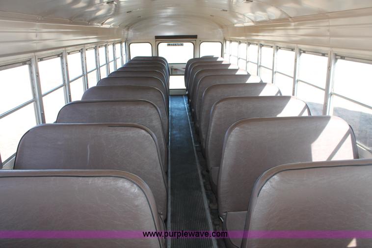 image for item E2581 1991 Blue Bird 60 school bus