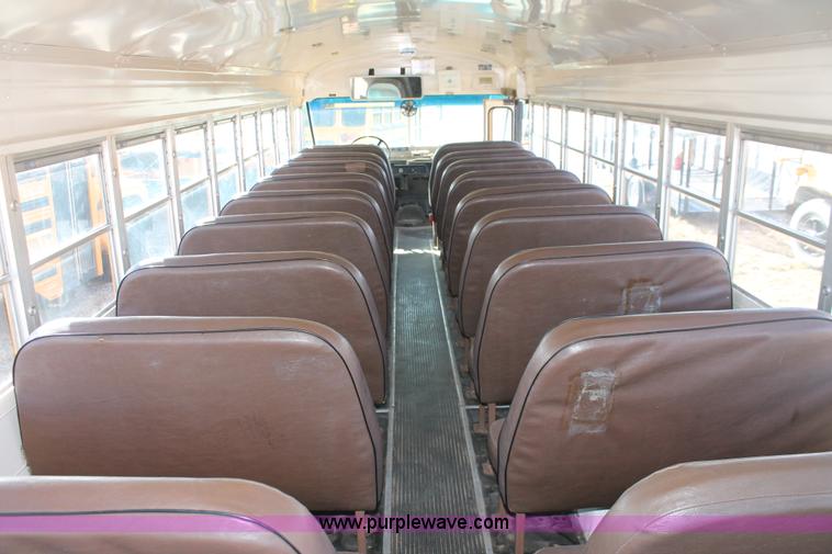 image for item E2581 1991 Blue Bird 60 school bus