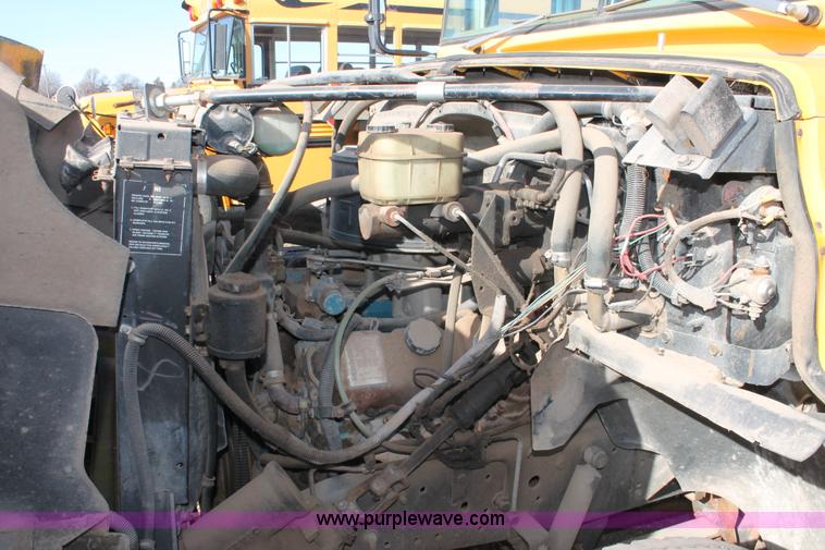 image for item E2581 1991 Blue Bird 60 school bus