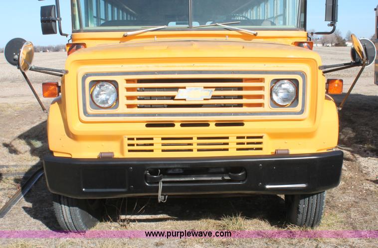 image for item E2581 1991 Blue Bird 60 school bus