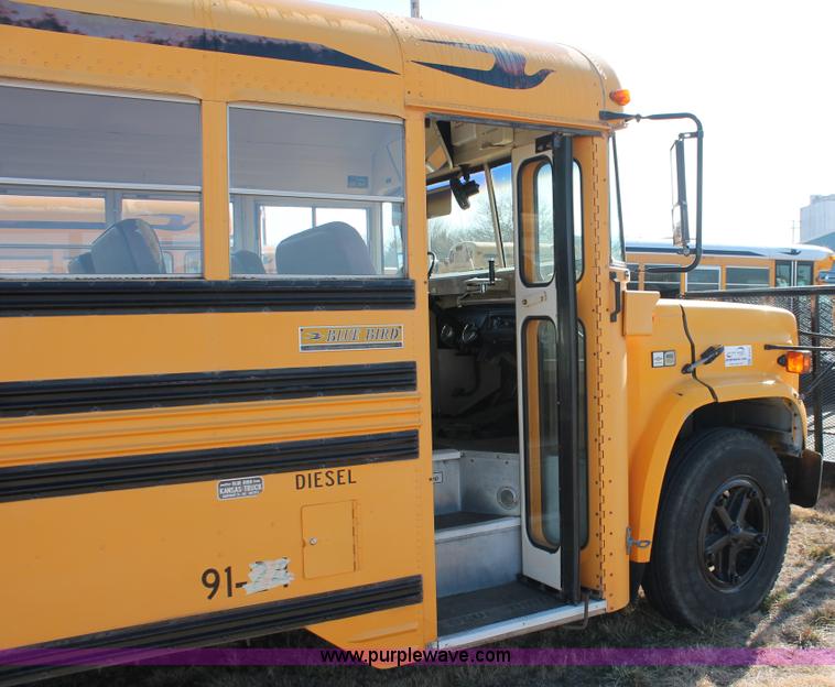 image for item E2582 1991 Blue Bird 60 school bus
